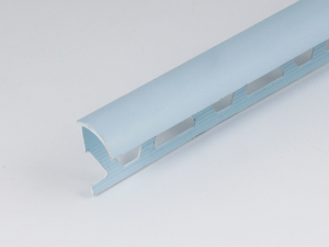 Профиль ПВХ PALLADIUM: раскладка под плитку 9 - 10 мм голубая наружная 2.5 м