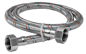 Гибкая подводка ТР-Сантехника для воды с оплёткой из стали 1/2" х 400 см