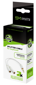 Разветвитель SAPFIRE Mobile для наушников 3,5мм