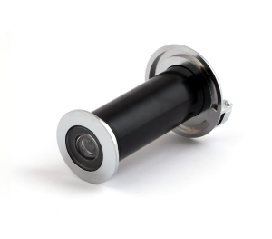 Глазок дверной Apecs хром без шторки 75-90 мм