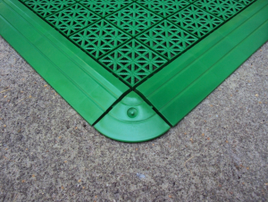 Плинтус прямой Darel Erfolg зеленый