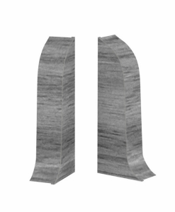 Торцевик ПВХ Decoplast 6068 дуб дымчатый 1х6х2,5 см