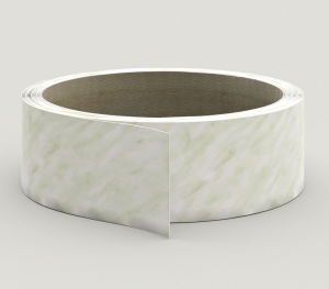 Пластик кромочный  с клеем для столешниц 32 мм каррара серый мрамор