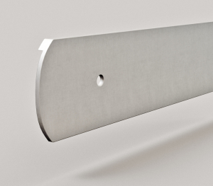 Планка торцевая алюминиевая для столешницы 38 мм