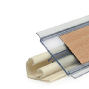 Плинтус прозрачный для кромки 3050 мм