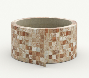 Пластик кромочный с клеем для столешниц 38 мм модена