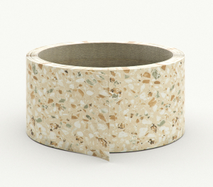 Пластик кромочный с клеем для столешниц 38 мм пестрый камень