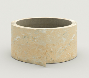 Пластик кромочный с клеем для столешниц Оникс желтый 50 мм