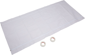 Дверь защитная на молнии Силуэт II 1000 мм