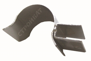 Держатель панели Element хром 2 шт 8мм