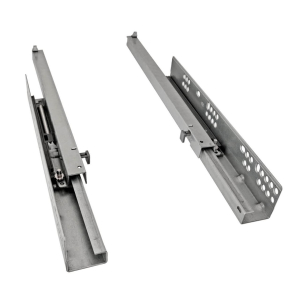 Направляющие JET скрытого монтажа неполного выдвижения 550x40x40 мм
