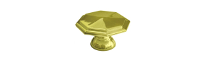 Ручка-кнопка BOYARD 34 х 34 х 24 мм золото