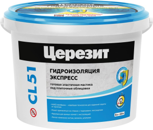 Мастика полимерная Церезит CL51 Экспресс 5 кг