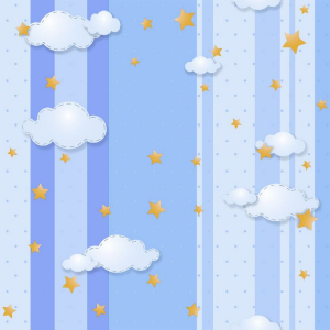 Бумажные обои Вираж-2 5706 голубые 0,53х10 м