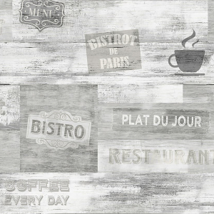 Виниловые обои AnturAGe Vintage 161043-10 0,53x10,05 м серые