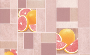 Виниловые обои АСПЕКТ Цитрус 10103-58 розовые 0,53x10,05 м