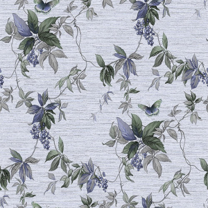 Бумажные обои Саратов Боско-А голубые 0.53 м