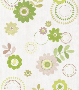 Бумажные обои Сандра 9С5К-71 0,53х10,05 м светло-зеленые