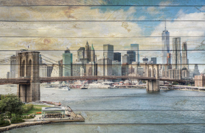 Флизелиновые обои OVK Design Город E230581 1,3x2,5 м серые