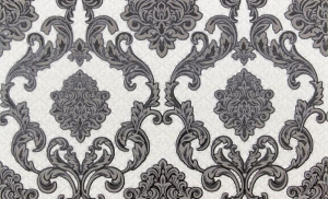 Бумажные обои Аспект Виконт 10081-14 0,53х10,05 м черно-белые