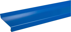Отлив для кровли синий 100х2000 мм