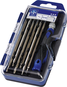 Набор отверток универсальных LUX-TOOLS Classic с насадками 7 предметов