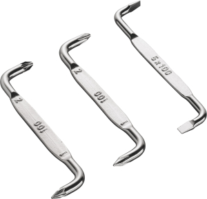 Набор угловых отверток LUX-TOOLS Classic 3 шт