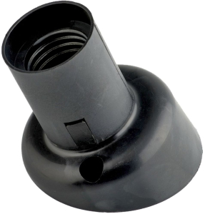 Патрон накладной REV 24536 0 E27 поливинилхлорид черный