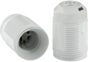 Патрон подвесной REV 24528 5 E27 поливинилхлорид белый