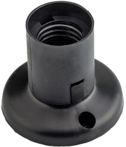 Патрон накладной REV 24540 7 E27 поливинилхлорид черный