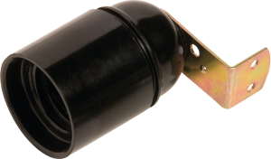 Патрон OBI Е27 пластик черный