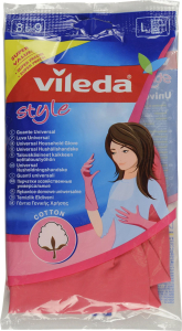 Перчатки влагозащитные Vileda Style L