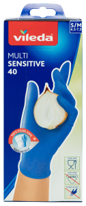 Перчатки хозяйственные Vileda Multi Sensitive S-M