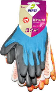 Перчатки садовые BERTA 209 универсальные