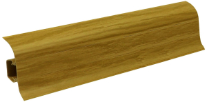 Напольный плинтус ELSI ПВХ ильм светлый 2500х47 мм