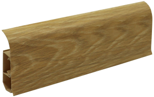Напольный плинтус WIMAR ПВХ дуб гроссо 2500х68 мм