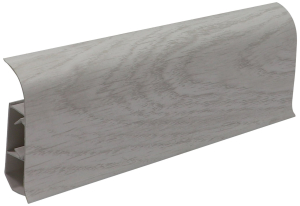 Напольный плинтус WIMAR ПВХ дуб эверест 2500х68 мм