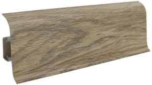 Напольный плинтус WIMAR ПВХ дуб эллора 2500х58 мм