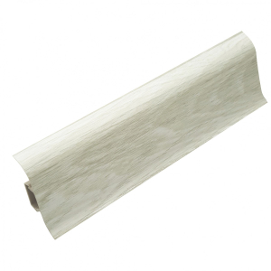 Напольный плинтус WIMAR ПВХ дуб аргент 2500х58 мм