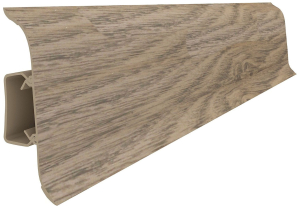 Напольный плинтус VOX Profi ПВХ ироко 2500х55 мм