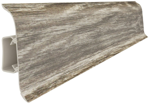 Напольный плинтус VOX Profi ПВХ дуб колониальный 2500х55 мм