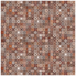 Керамогранит Cersanit Hammam коричневый 42х42 см