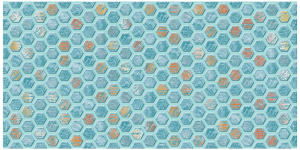 Декор AXIMA Анкона бирюзовый 60х30 см