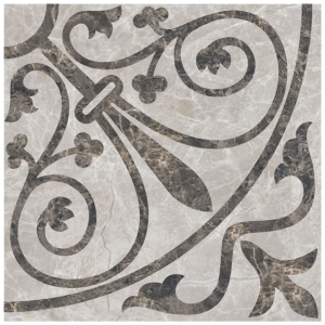 Керамогранит Керамин Эллада камень бежевый 40х40 см