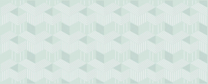 Декор Azori Lounge Mint Geometria светло-зеленый 50,5х20,1 см