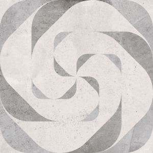 Керамогранит LB Ceramics Лофт Ботаника серый 45х45 см