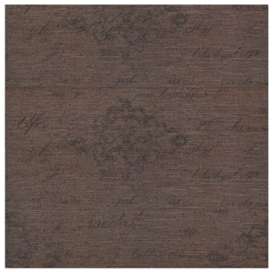 Керамическая плитка Керамин Пастораль коричневая 40х40 см