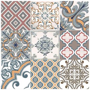 Керамическая плитка напольная Azori Eclipse многоцветная 33,3х33,3 см