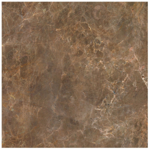 Керамическая плитка напольная Керамин Энигма мрамор коричневая 40х40 см