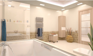 Керамогранит Синдикат Керамика Сардиния камень бежевый 42x42 см